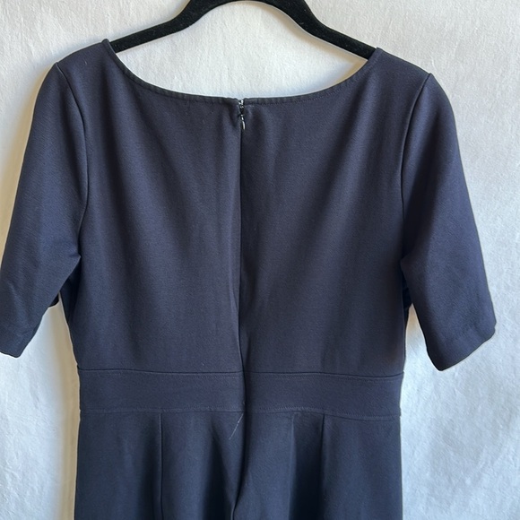 J. Crew short sleeve little black dress, size 10 - Picture 5 of 9